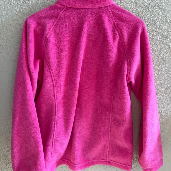 Columbia Vibrant Pink Fleece Outerwear - Picture 5 of 5